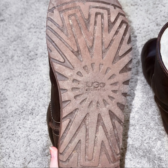Ugg Mariana Water Resistant Brown Short Boots - Picture 8 of 8